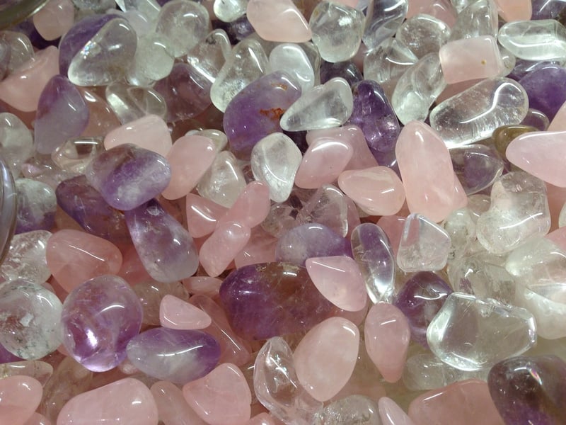 Rose Quartz Crystal Charm